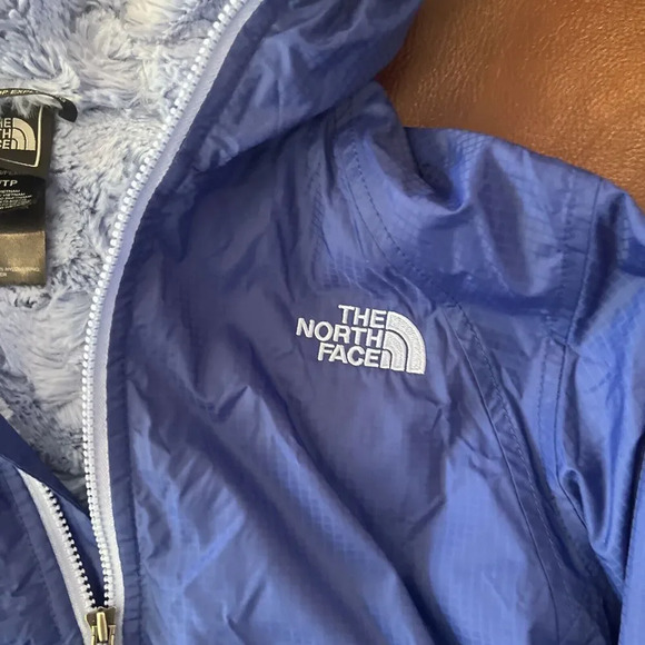 The North Face Jacket Womens XS PurpleFull Zip Fleece Lined Faux Fur - Picture 2 of 6